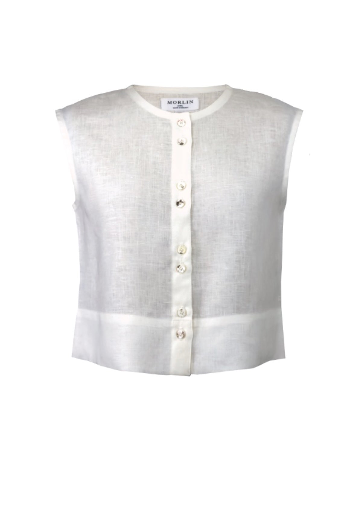 Simplicity Shirt – Sleeveless Linen